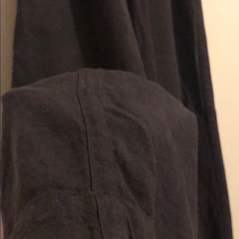 Linen wide leg crop pant - Picture 6 of 10